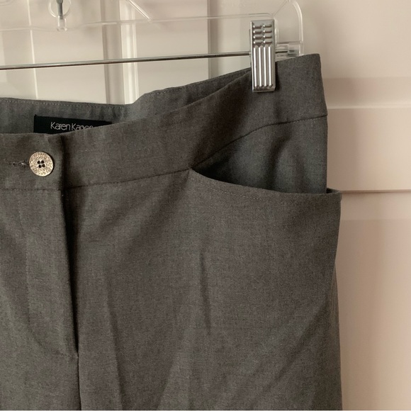 Karen Kane Gray Trousers - Picture 5 of 6